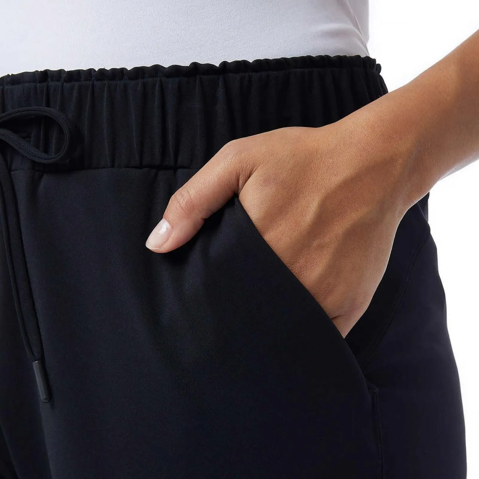 32 Degrees Womens Capri Knit Active Outdoor Pants 1720727 Black S