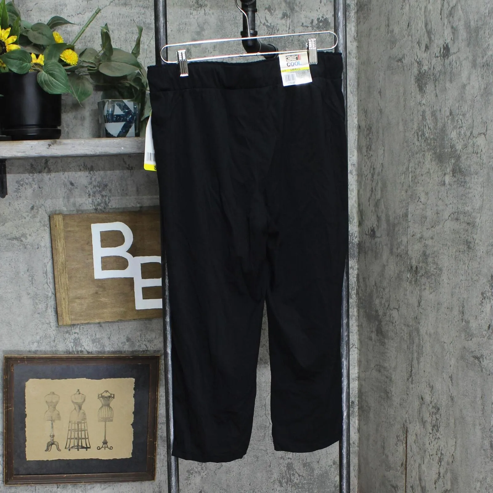 32 Degrees Womens Capri Knit Active Outdoor Pants 1720727 Black S