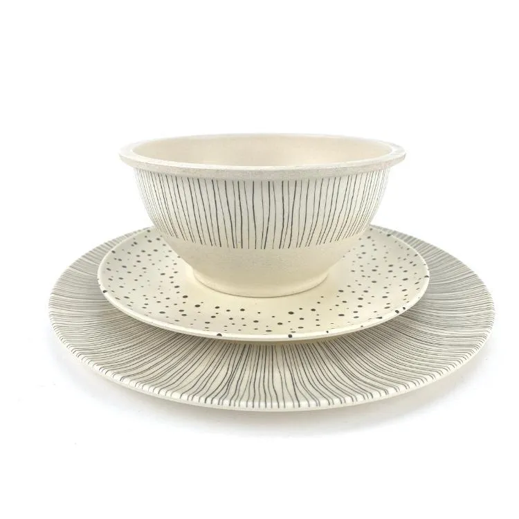 Bamboo Fibre Dinner Plate