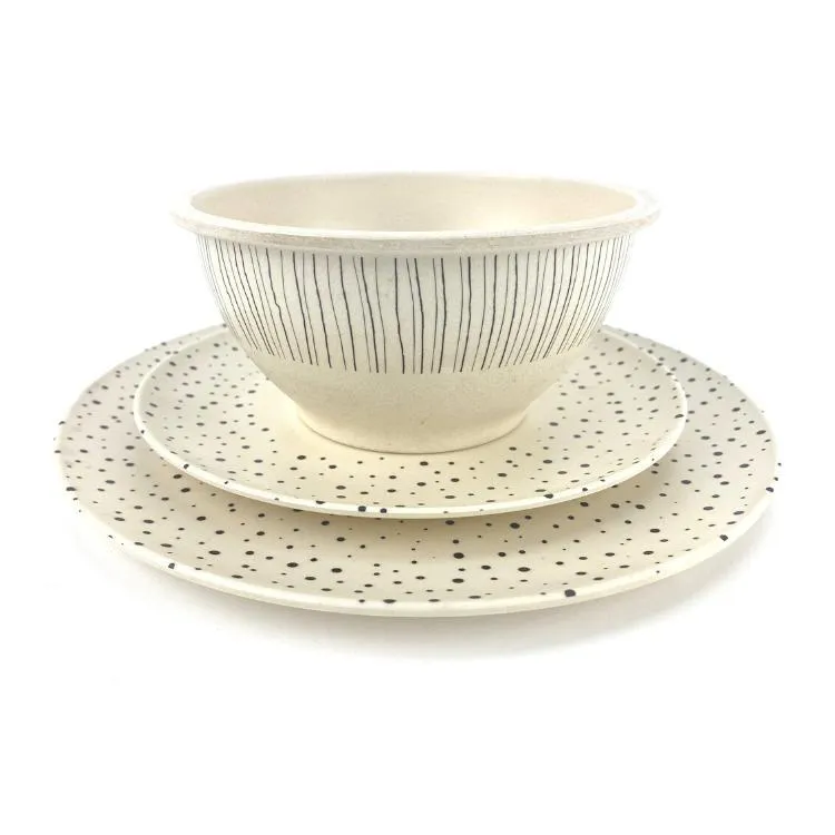 Bamboo Fibre Dinner Plate