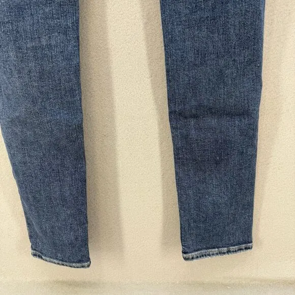 Citizens of Humanity Jeans Women's 31 (12) Blue Rocket Midrise Skinny Preppy