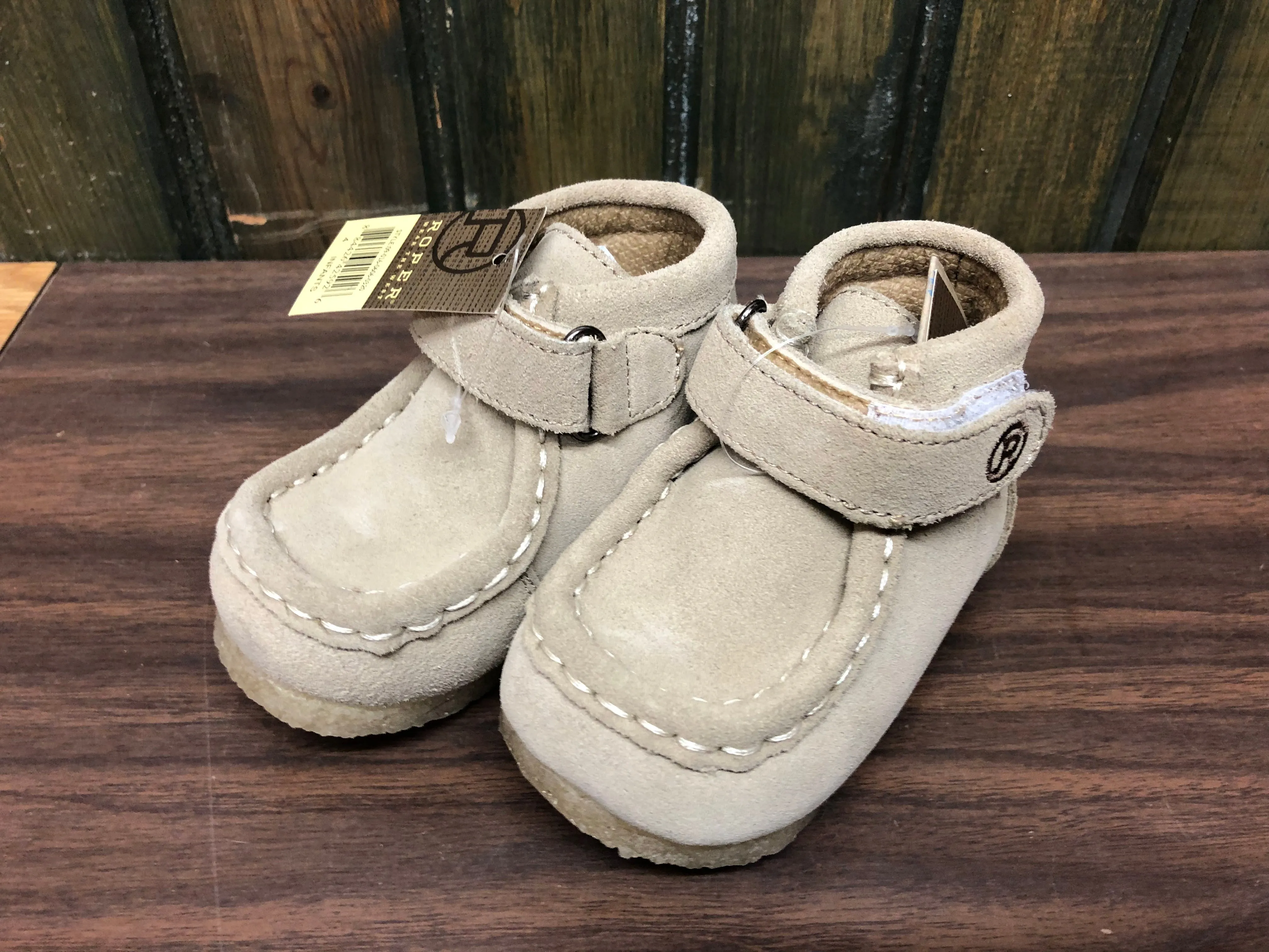 CL09-016-0606-0320 Cowboy Boot Roper "Cowbabies Gum Sticker" Infants