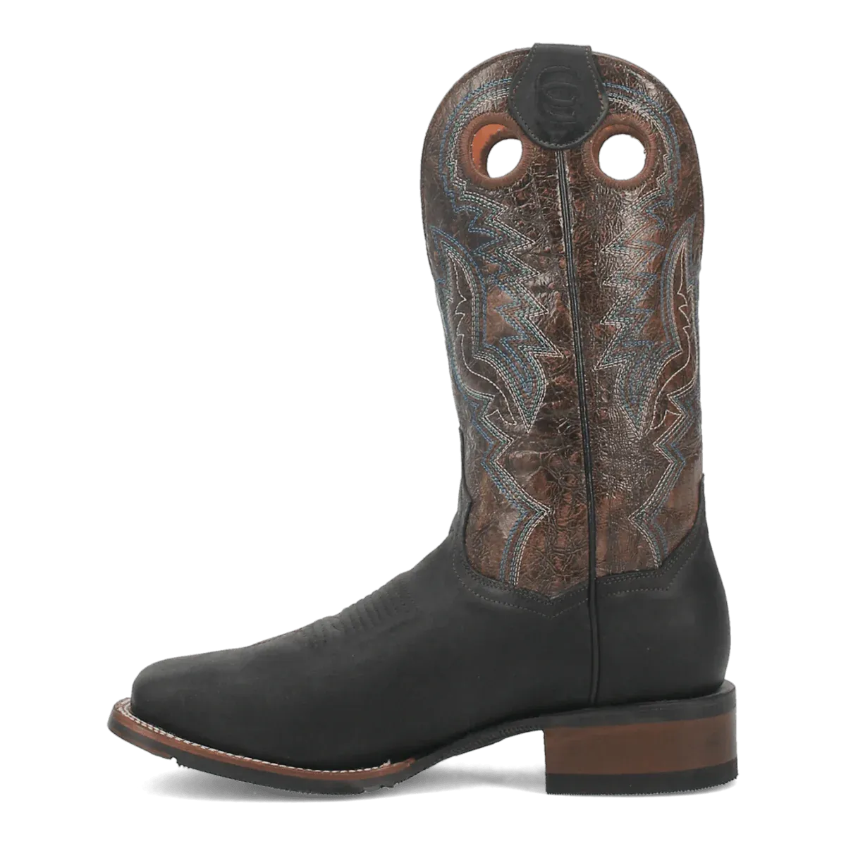 Dan Post Deuce Black/Brown Leather Boot