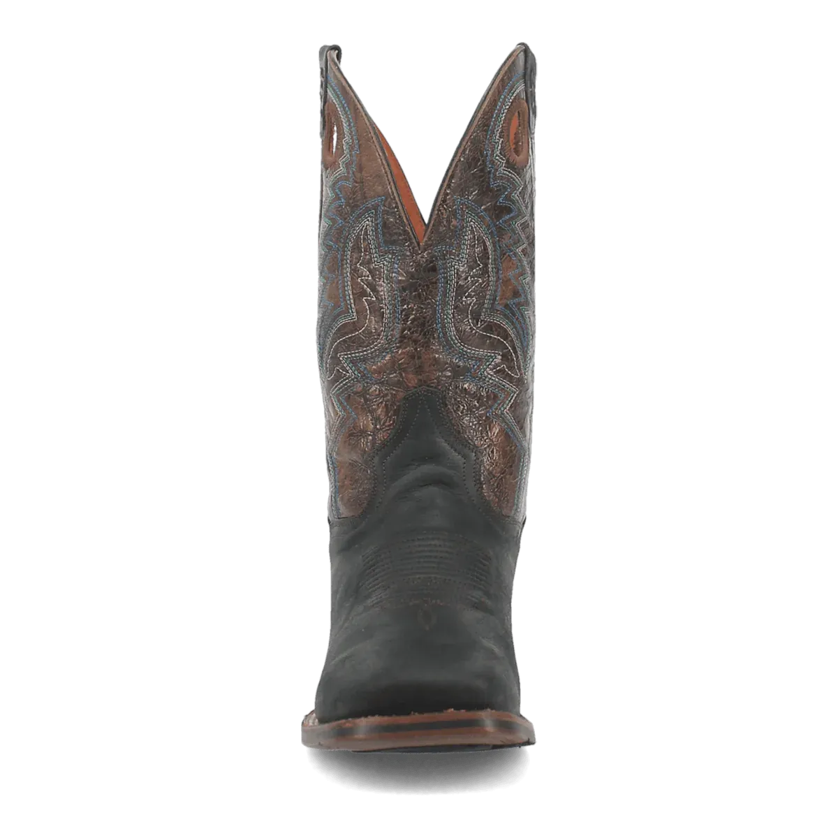 Dan Post Deuce Black/Brown Leather Boot