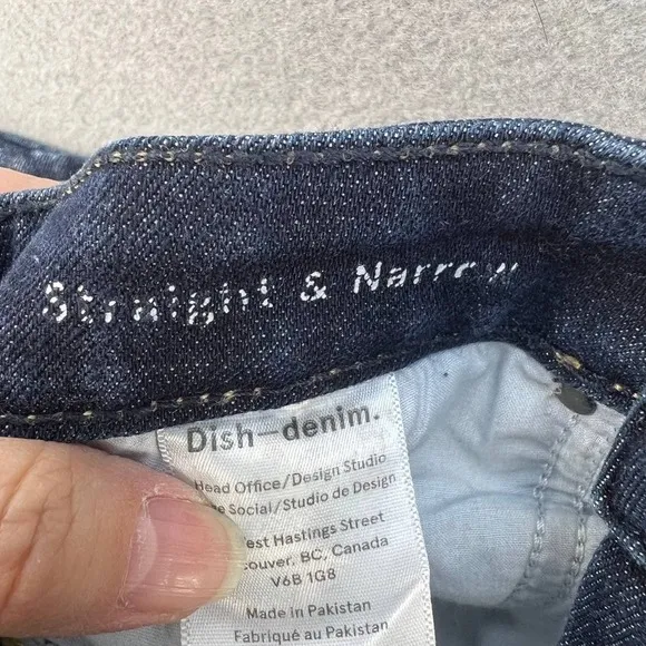 Dish Denim Women's Straight &amp; Narrow Jeans Size W26 L32