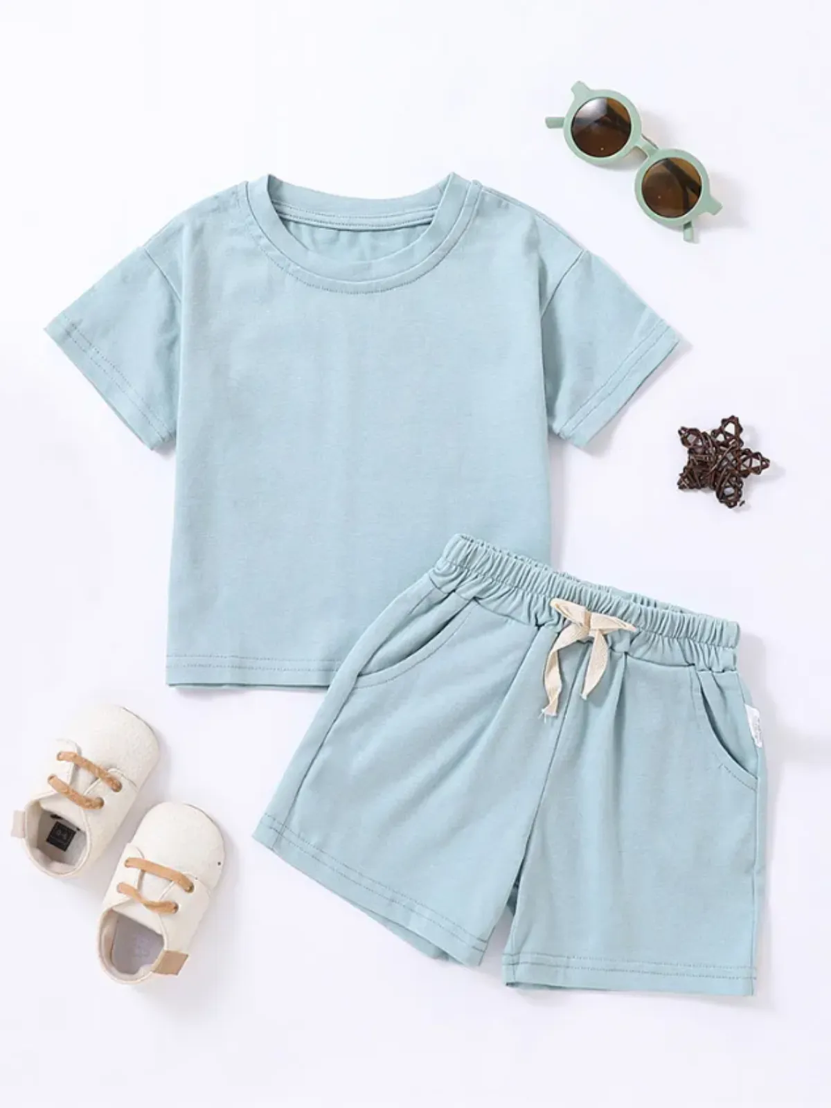Future Star Athlete Boys Sporty Short Set