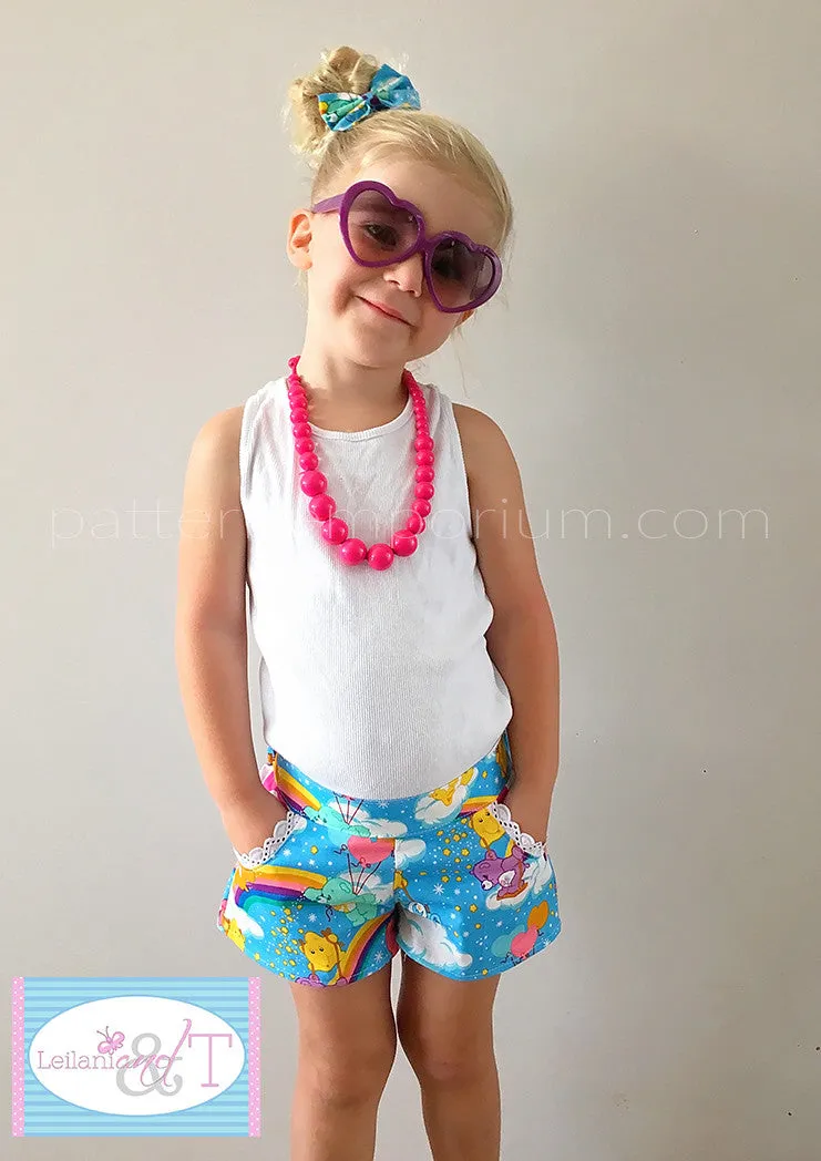 Honeybuns | Girls Shorts Sewing Pattern