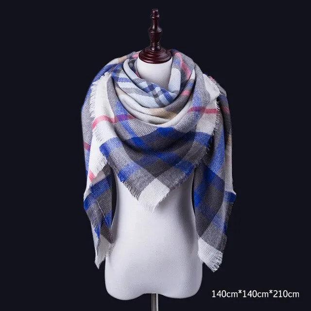 Luxury Knitted Shawl and Scarf