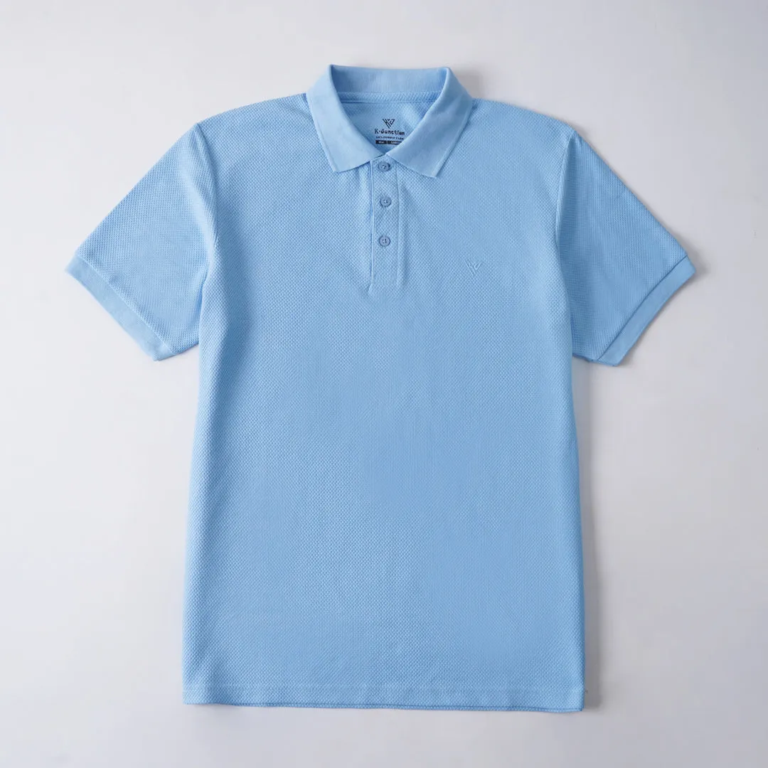 Men's Popcorn Half Sleeve Polo Code-E