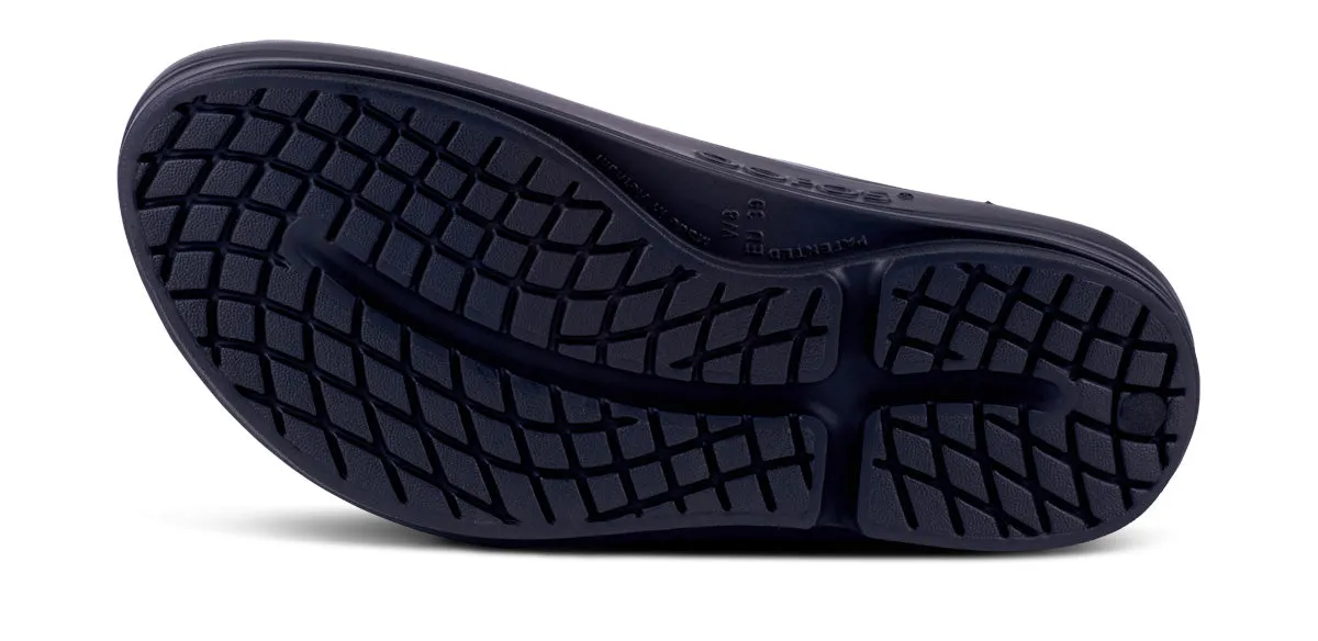 OOFOS OOmega OOlala Women's Thong - Black