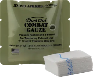 QuikClot Combat Gauze® 3inch x 4yard